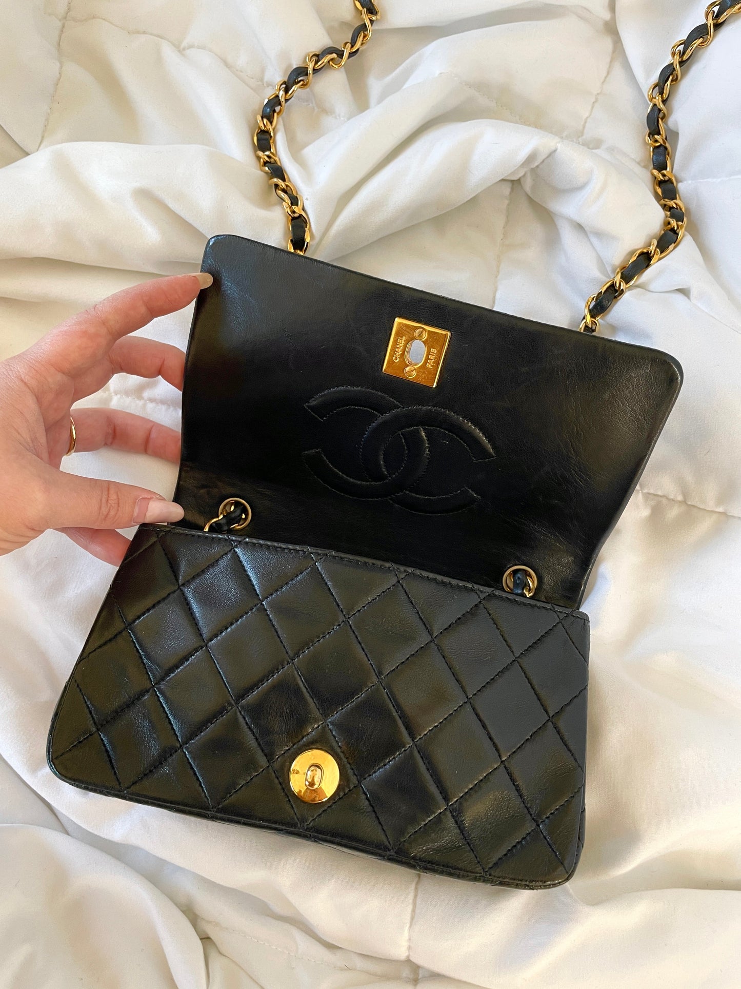 Chanel Mini Turnlock Full Flap