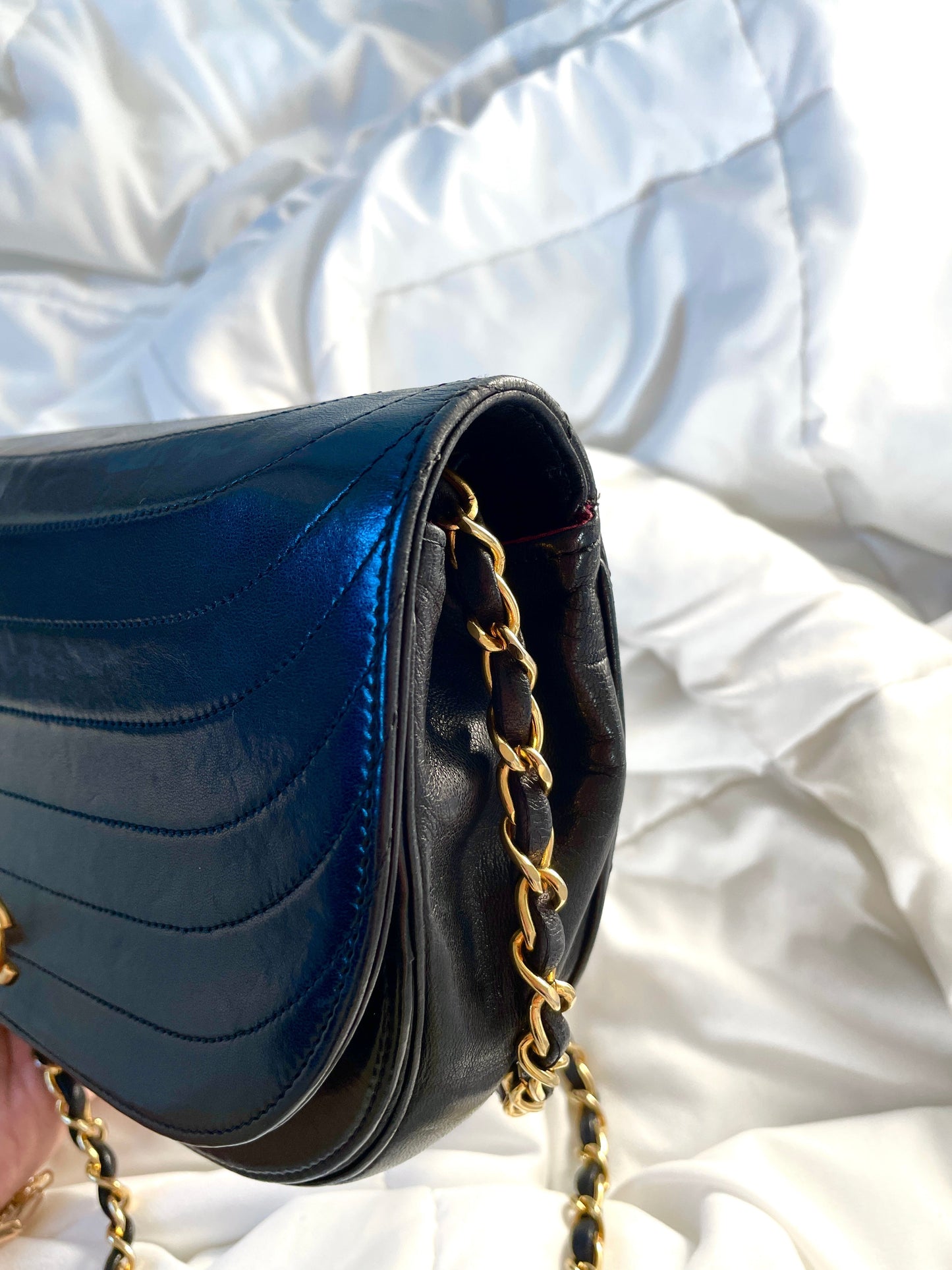Chanel Small Crescent Flap