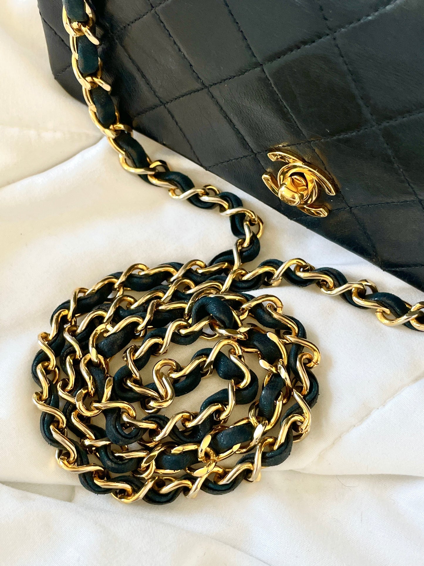 Chanel Mini Lambskin Full Flap