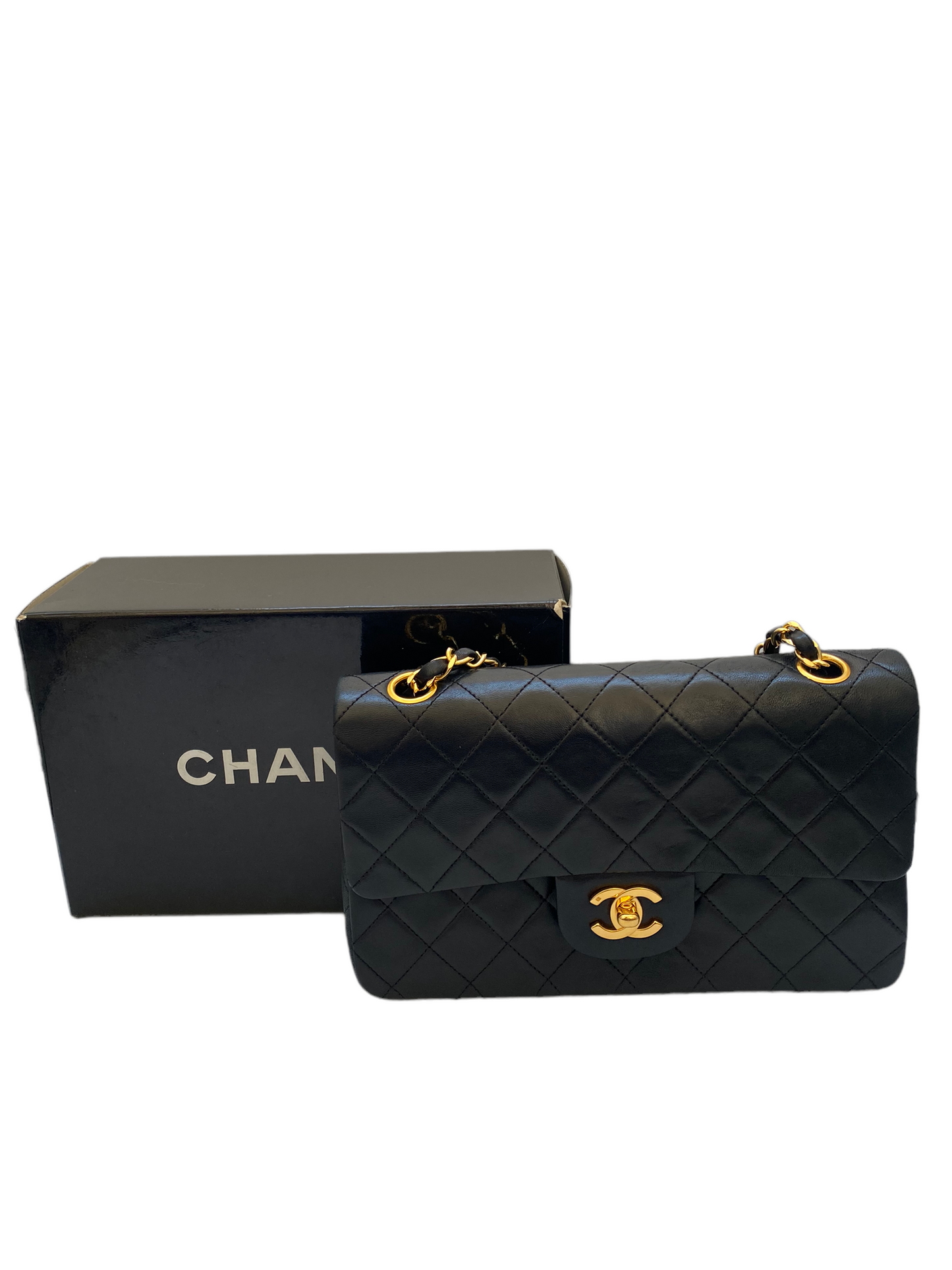 Chanel vintage black Timeless flap bag