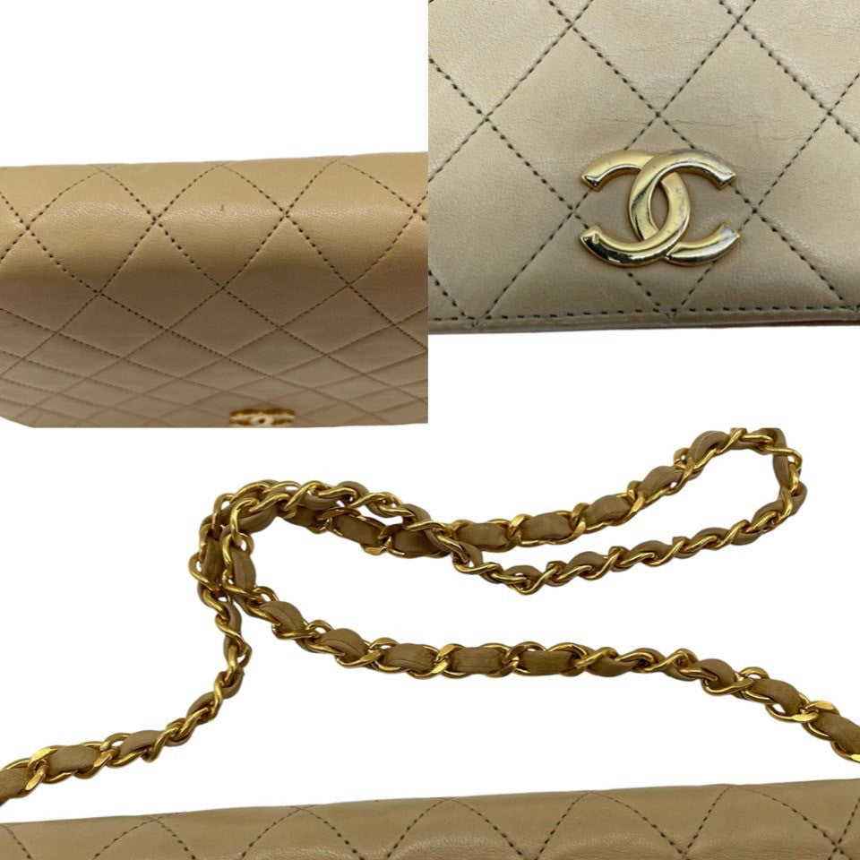 Chanel Matelasse Lambskin Chain Shoulder Bag