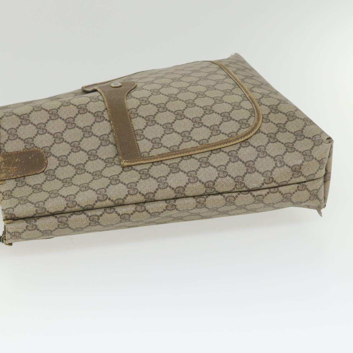 GUCCI GG Supreme Web Sherry Line Tote Bag Beige Red Green 40 02 003 ki3717