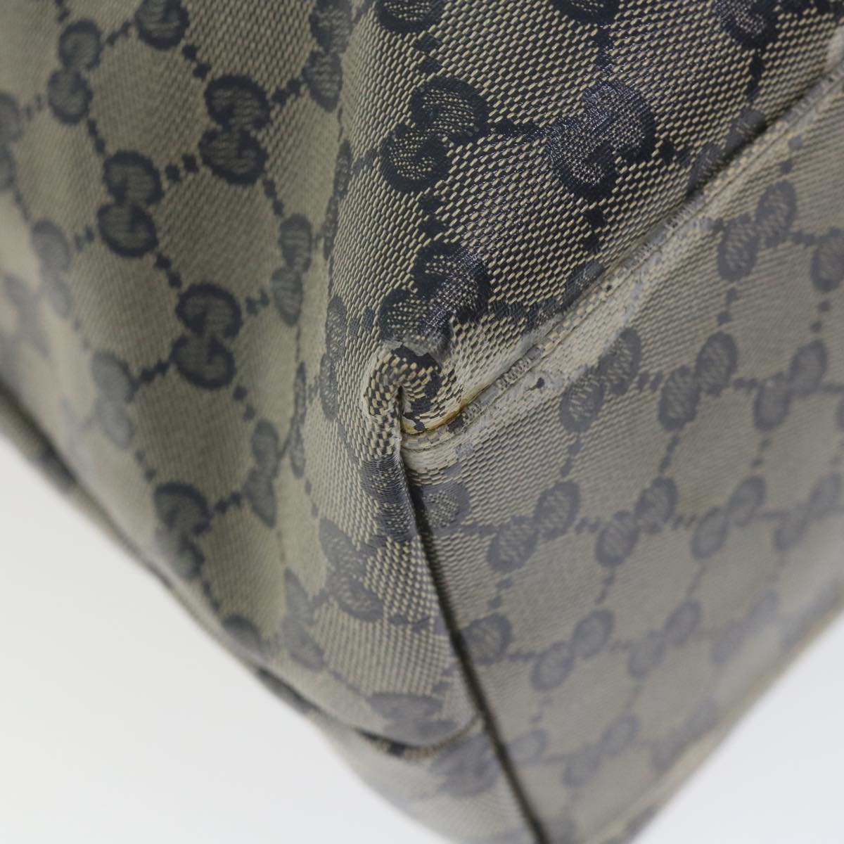 GUCCI GG Crystal Sherry Line Tote Bag Red Navy 155524 ki3721