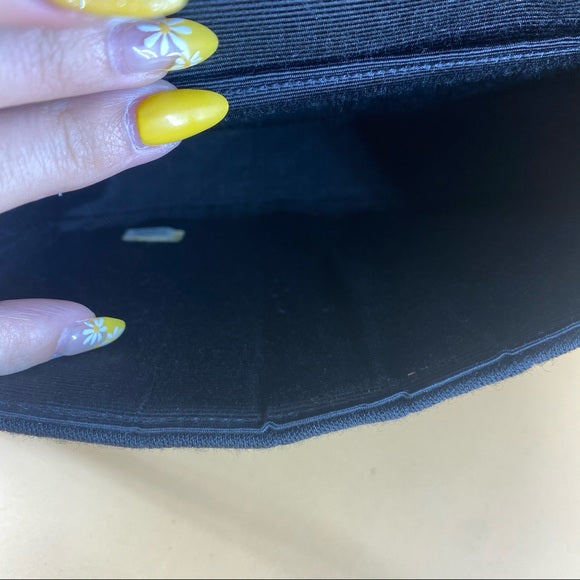 CHANEL Vintage 24k gold cloth shoulder bag