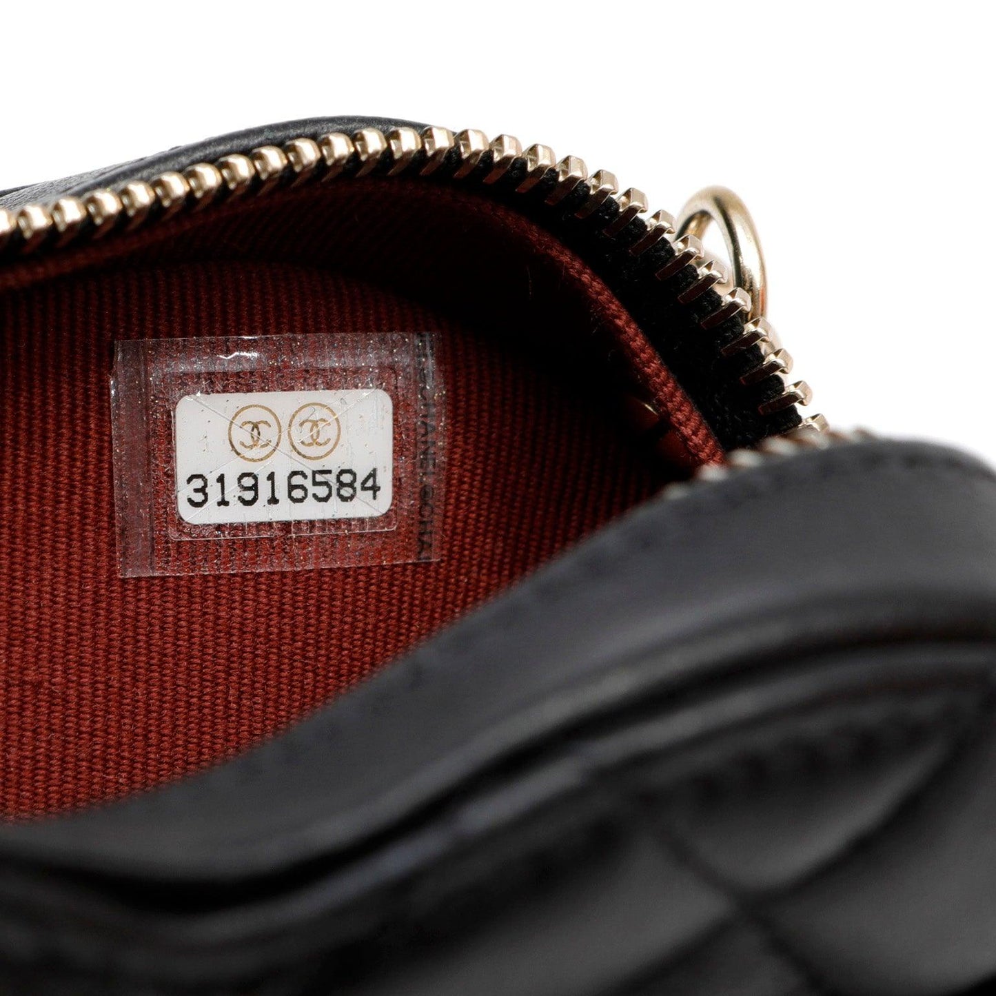 Chanel 2022 Black Lambskin Heart Mini Bag w/ Gold Hardware