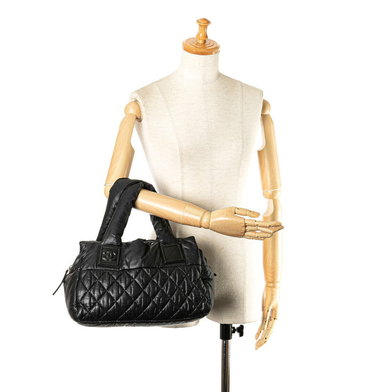 Chanel Coco Cocoon Mini Nylon Handbag A48619 in Great Condition