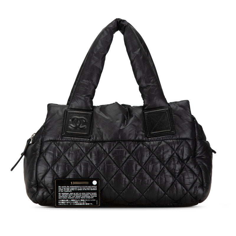 Chanel Coco Cocoon Mini Nylon Handbag A48619 in Great Condition