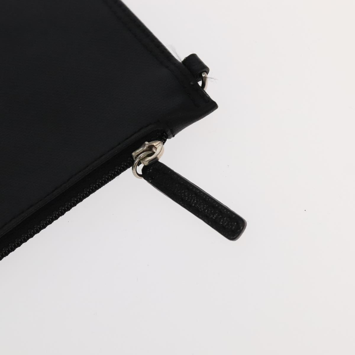 CHANEL Matelasse Tote Bag Leather PVC Black Gold CC PP103