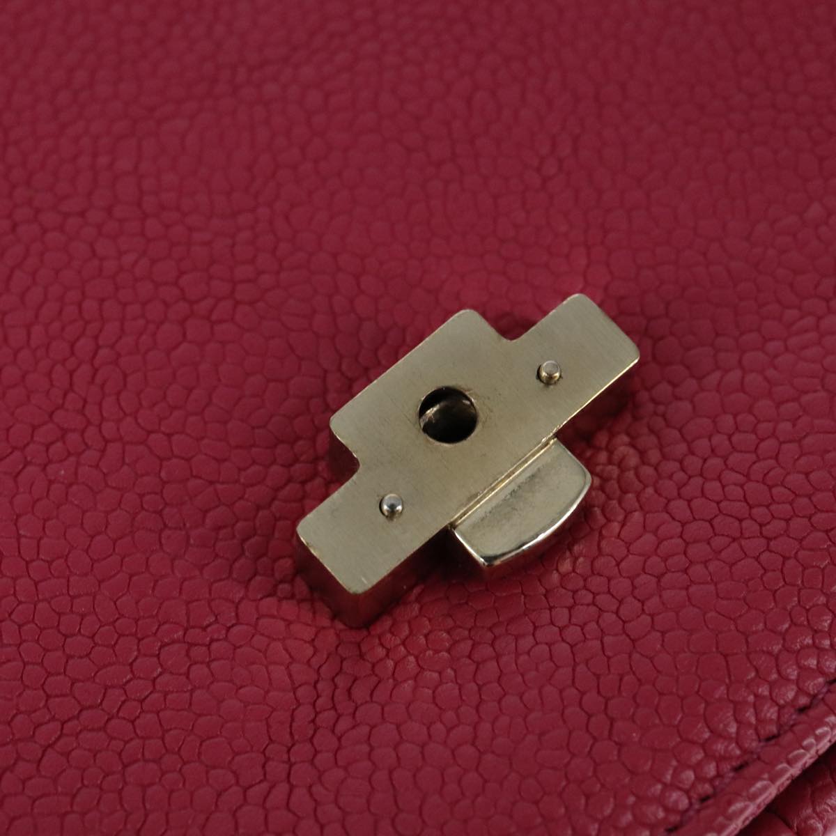 CHANEL Matelasse Chain Shoulder Bag Caviar Skin Pink CC PP143A