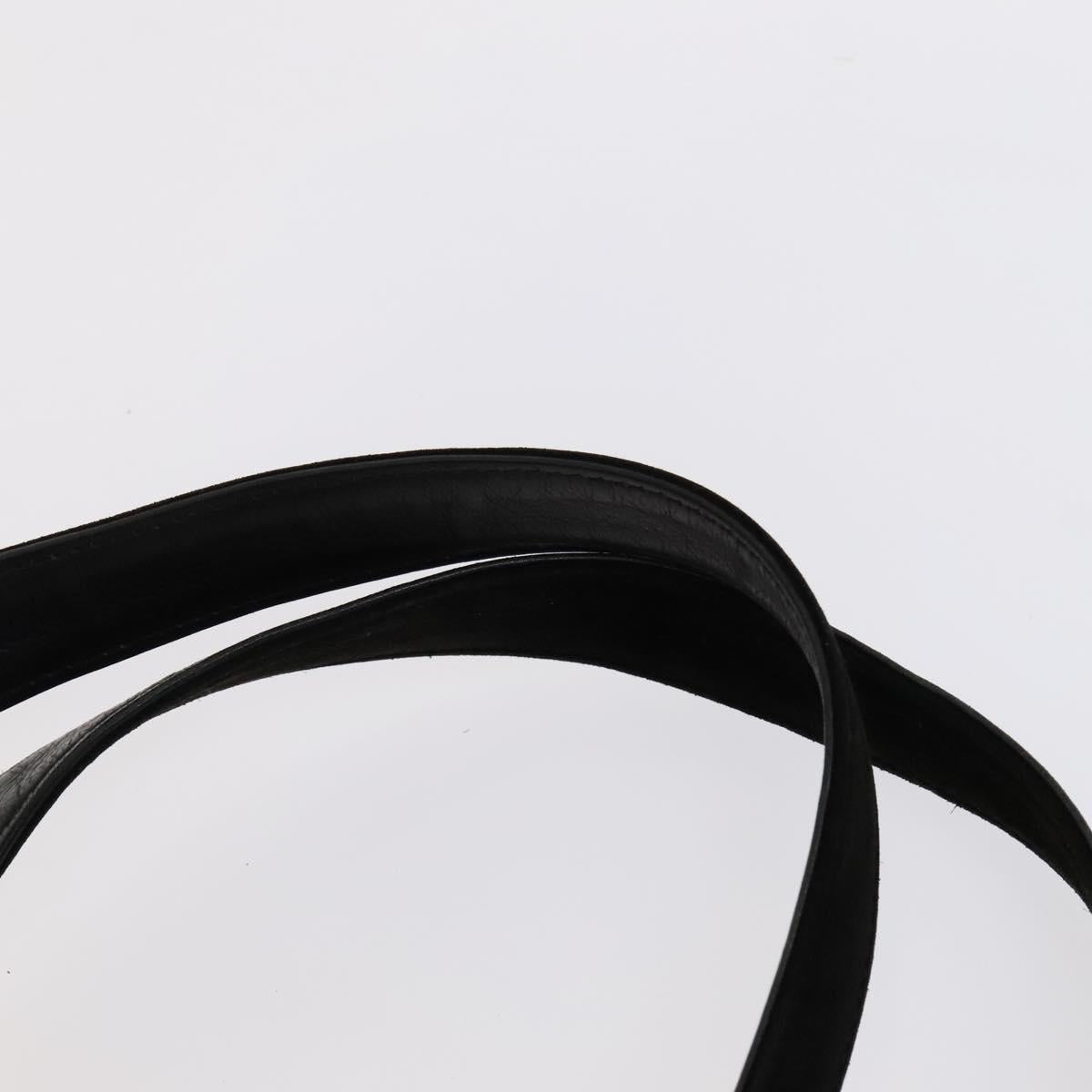 CHANEL Matelasse Chain Backpack Suede Black CC PP183