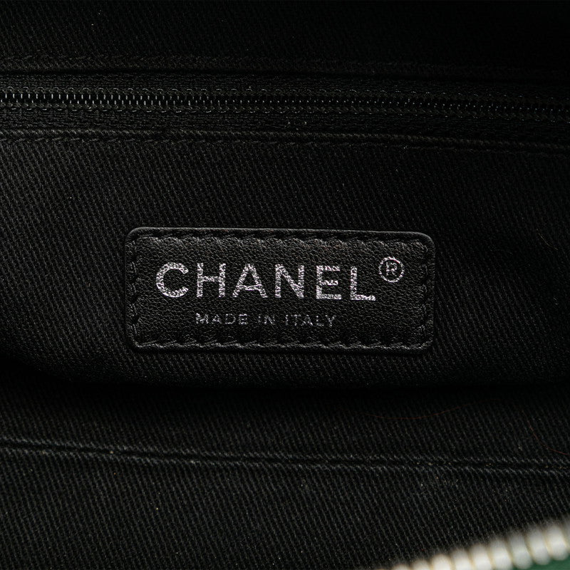 Chanel Leather Mini Boston Bag