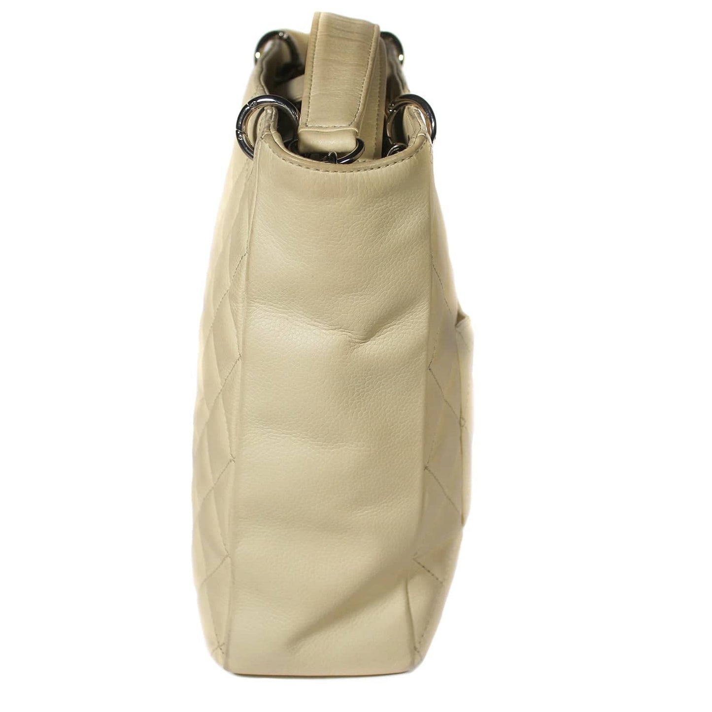 Chanel PST beige Caviar Silver