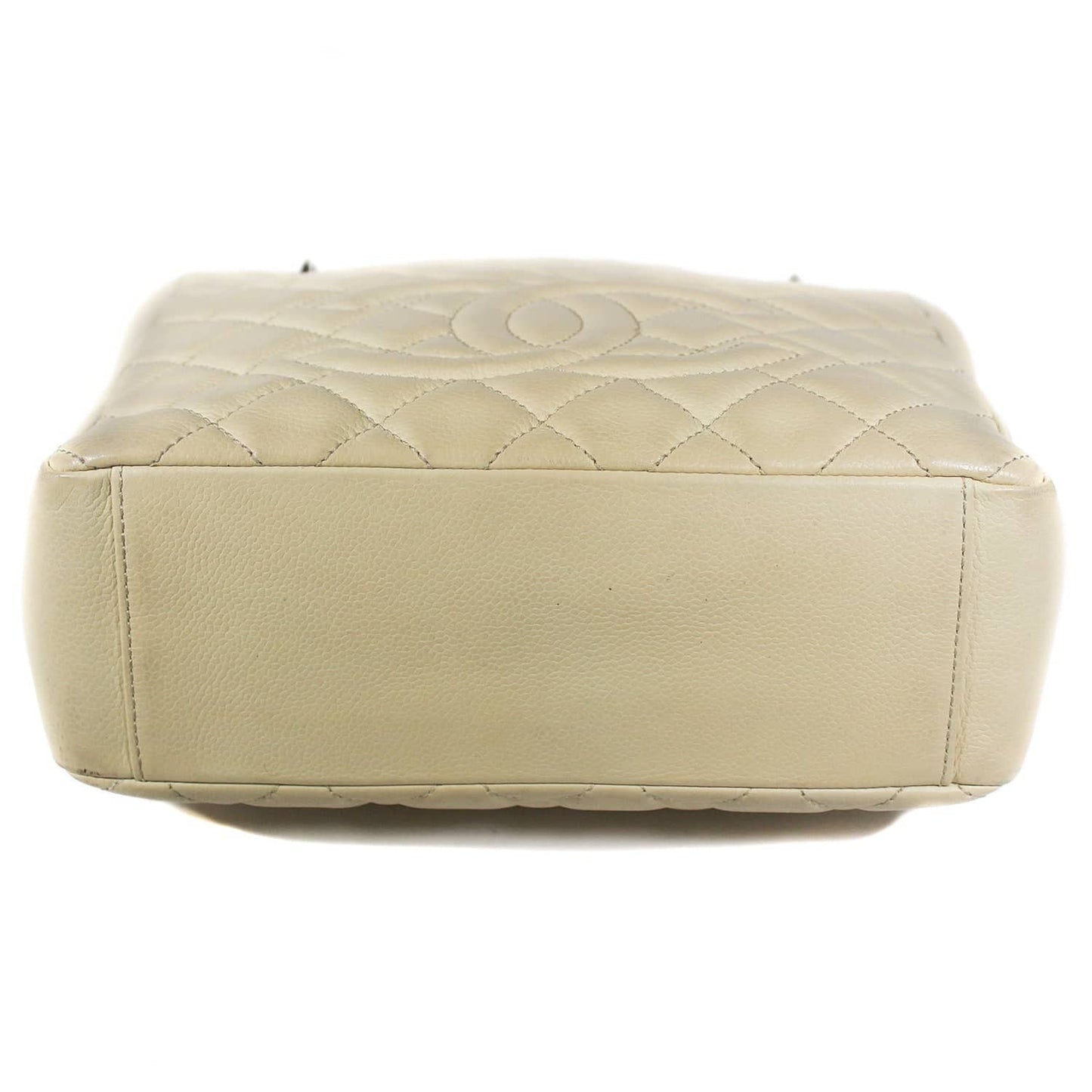 Chanel PST beige Caviar Silver