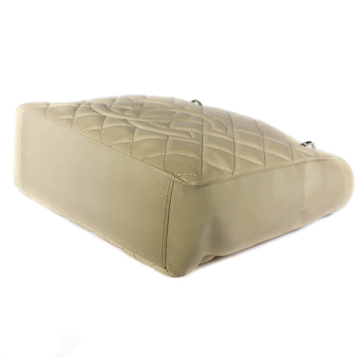Chanel PST beige Caviar Silver