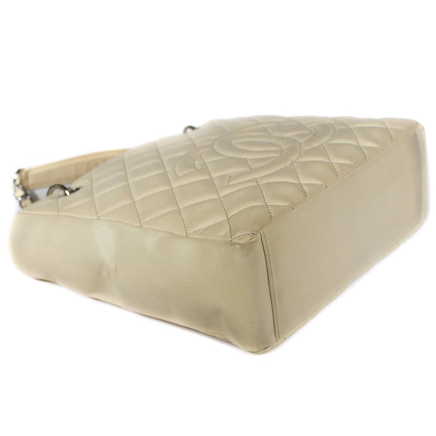 Chanel PST beige Caviar Silver