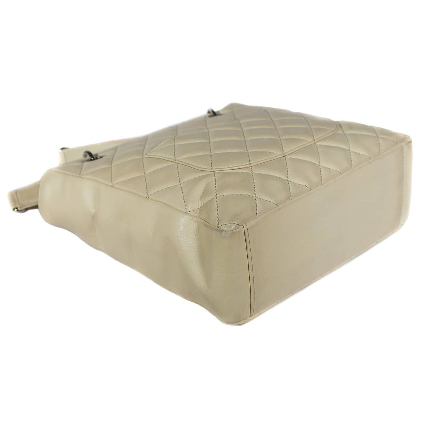 Chanel PST beige Caviar Silver