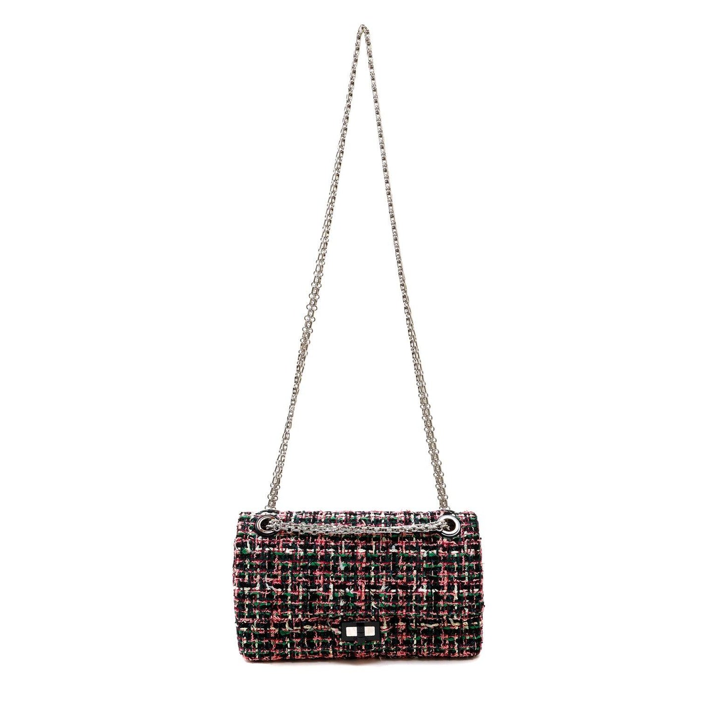 Chanel Multicolored Tweed Reissue Medium Flap Bag
