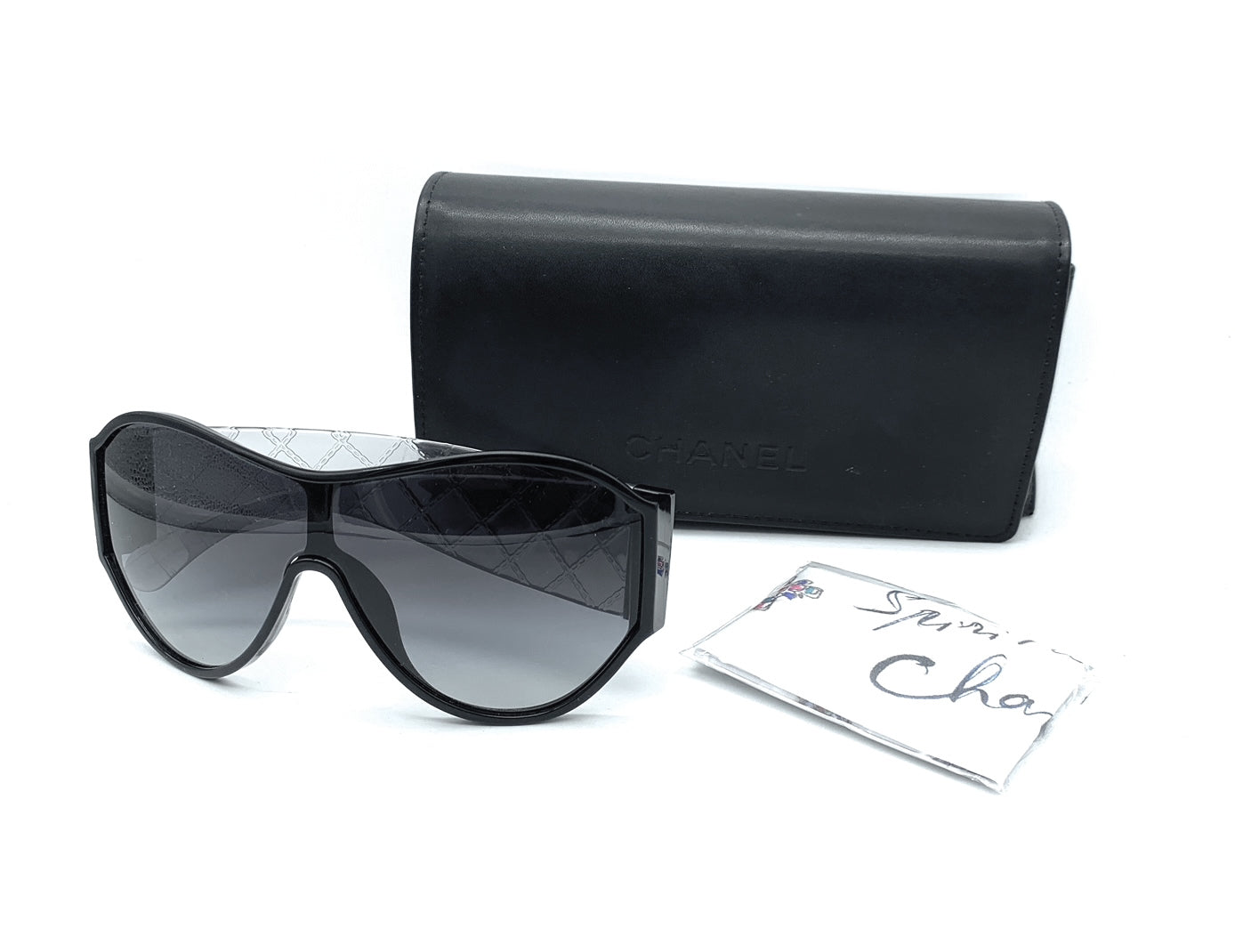 CHANEL 5426 c.501/S6 Acetate Quilted CC Sunglasses