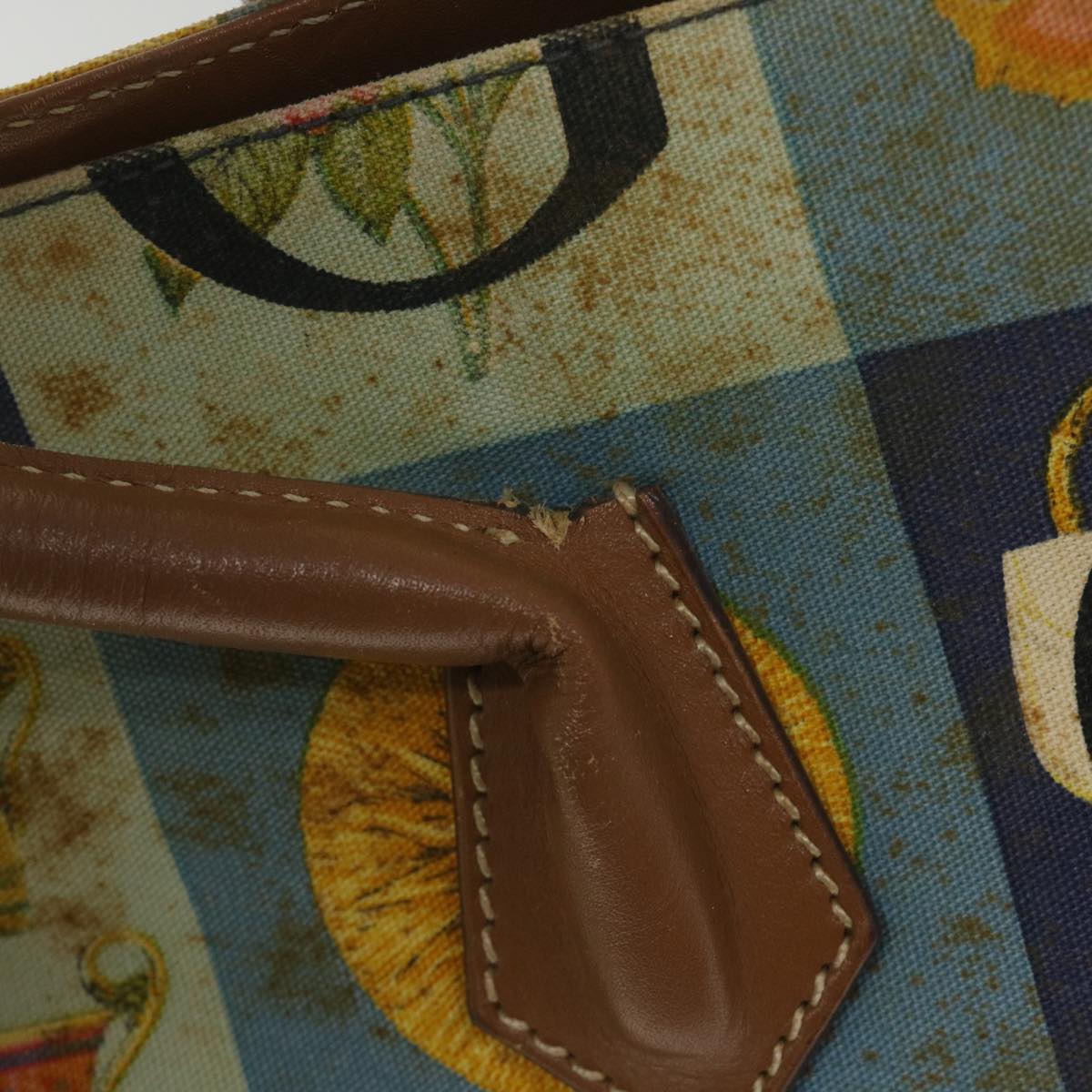 GUCCI Tote Bag Canvas Multicolor 1331