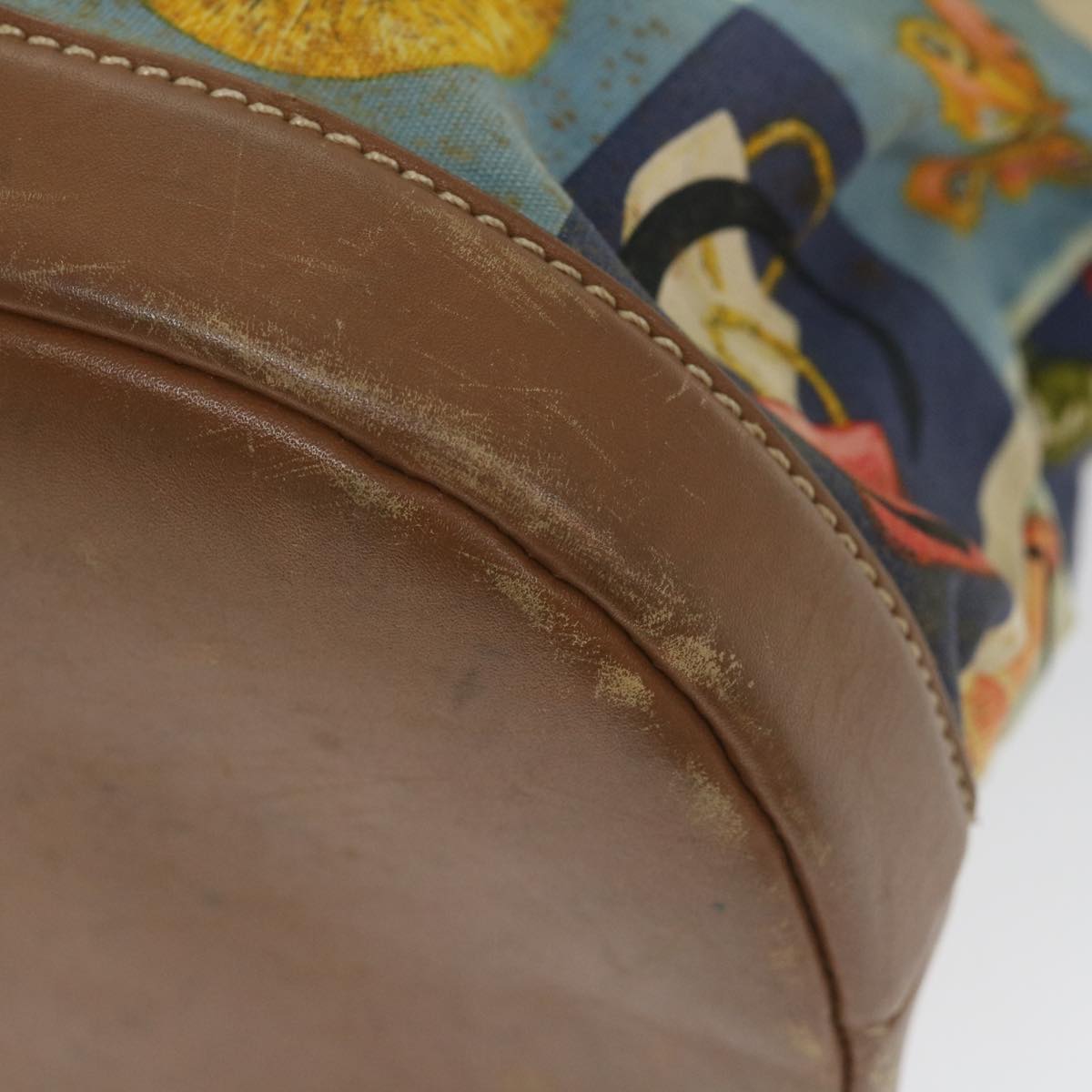 GUCCI Tote Bag Canvas Multicolor 1331