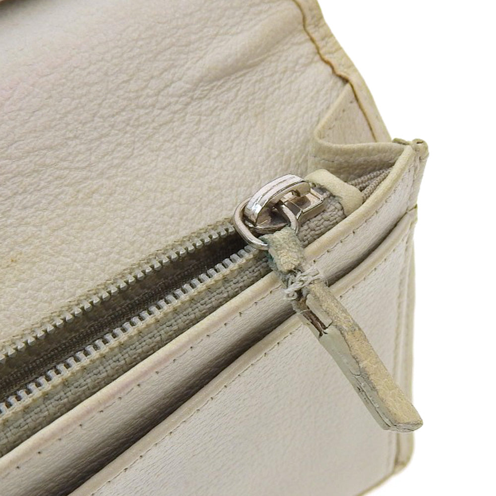 Chanel Camellia Leather Long Wallet A46511