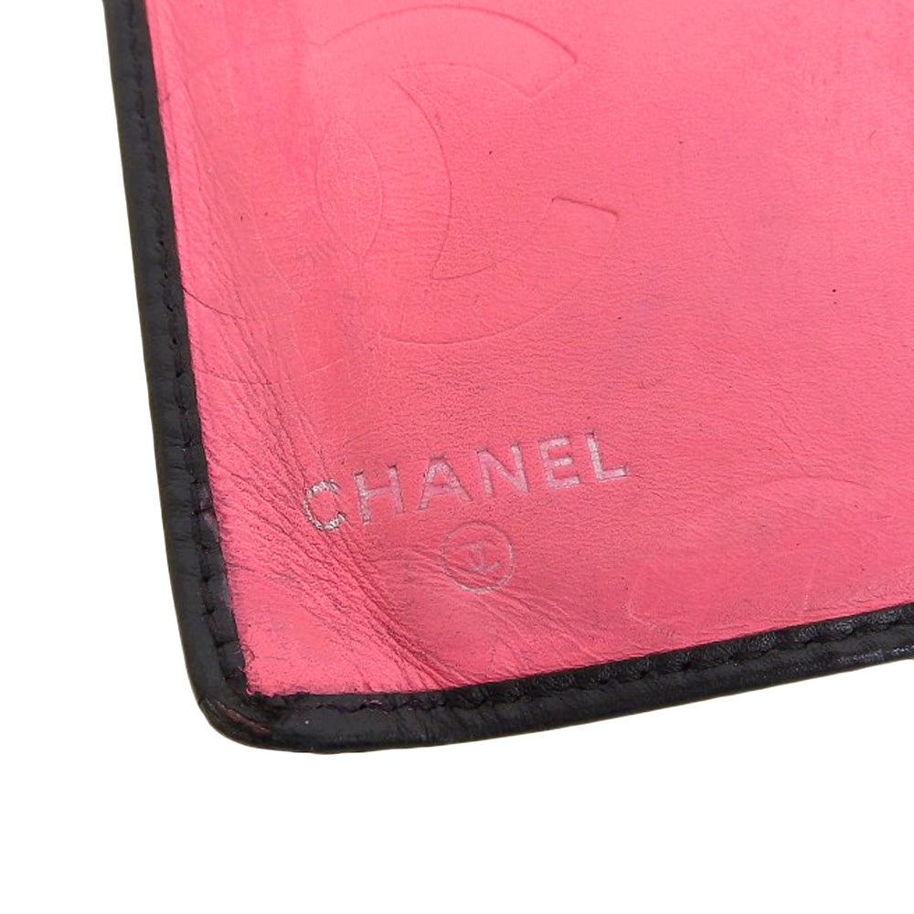 Chanel Cambon Line Bifold Long Wallet A26717