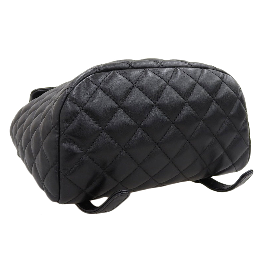 Chanel Leather Coco Mark Backpack A91121