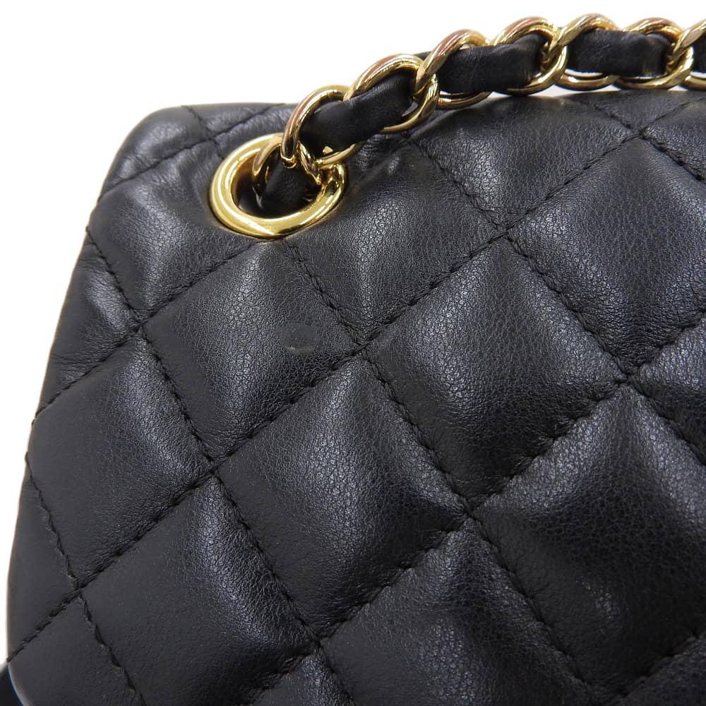 Chanel Leather Coco Mark Backpack A91121