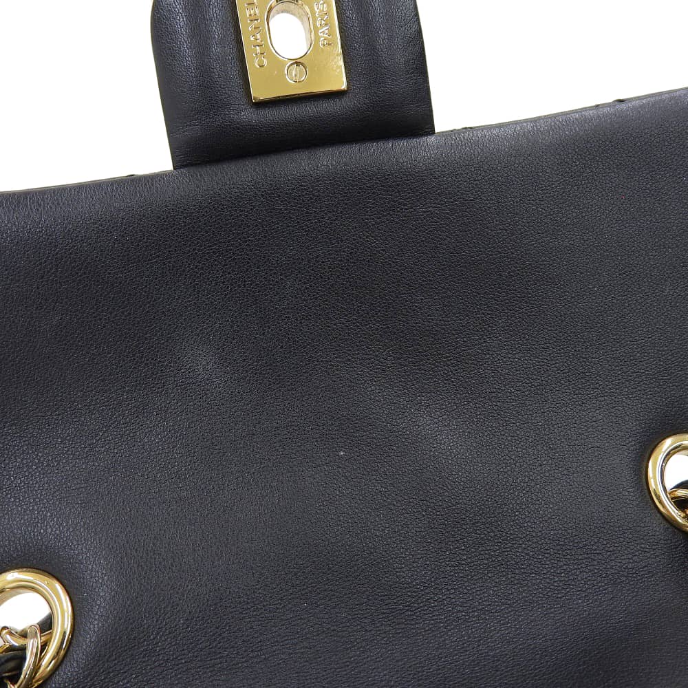 Chanel Leather Coco Mark Backpack A91121