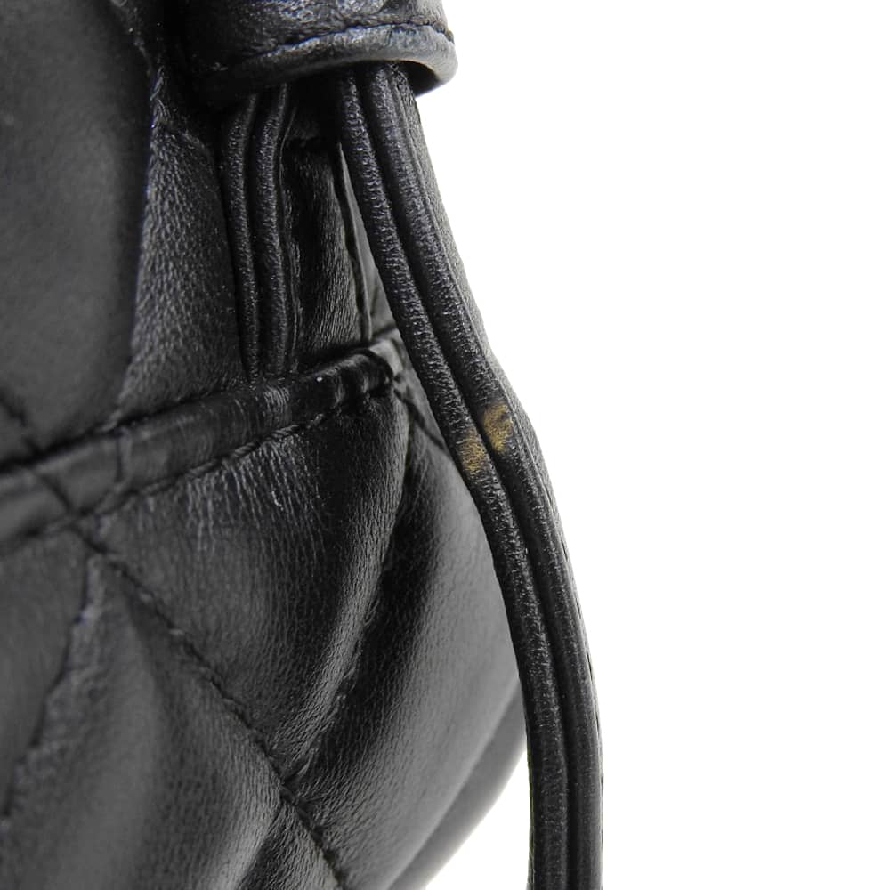 Chanel Leather Coco Mark Backpack A91121