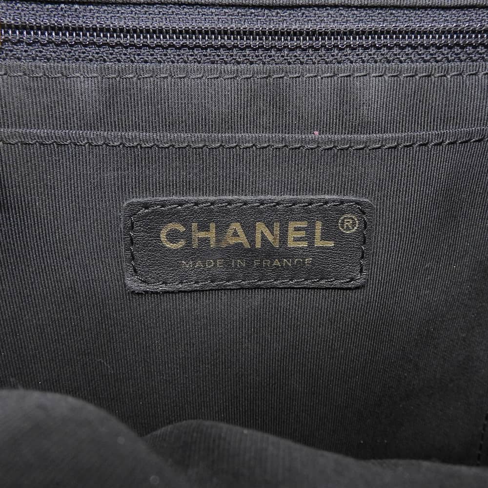 Chanel Leather Coco Mark Backpack A91121