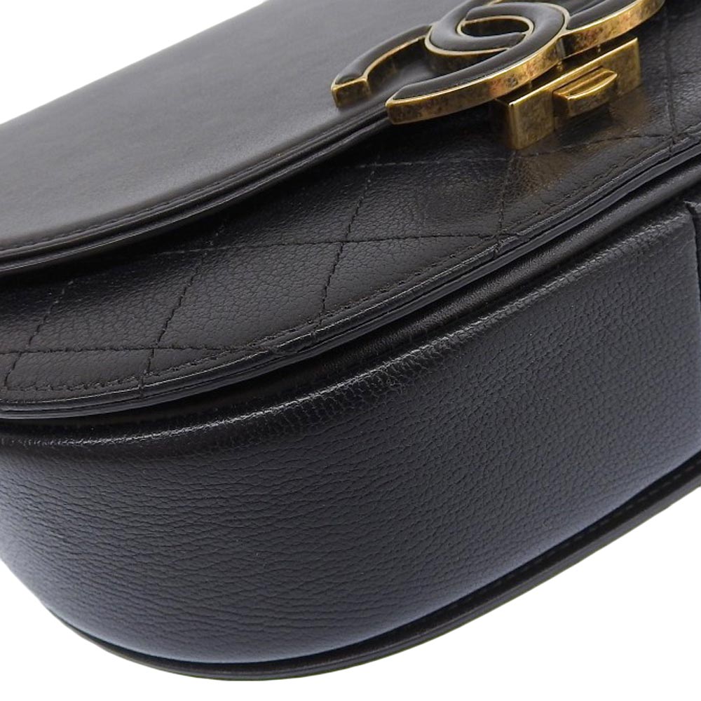 Chanel Calfskin 2WAY Bag Handbag A93460