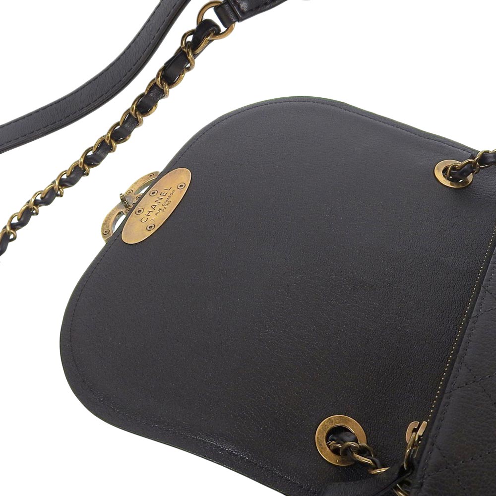 Chanel Calfskin 2WAY Bag Handbag A93460