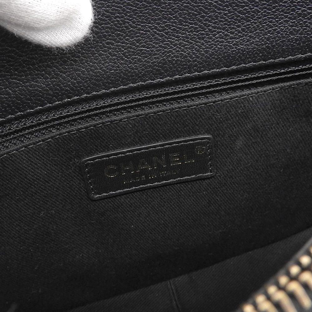 Chanel Calfskin 2WAY Bag Handbag A93460