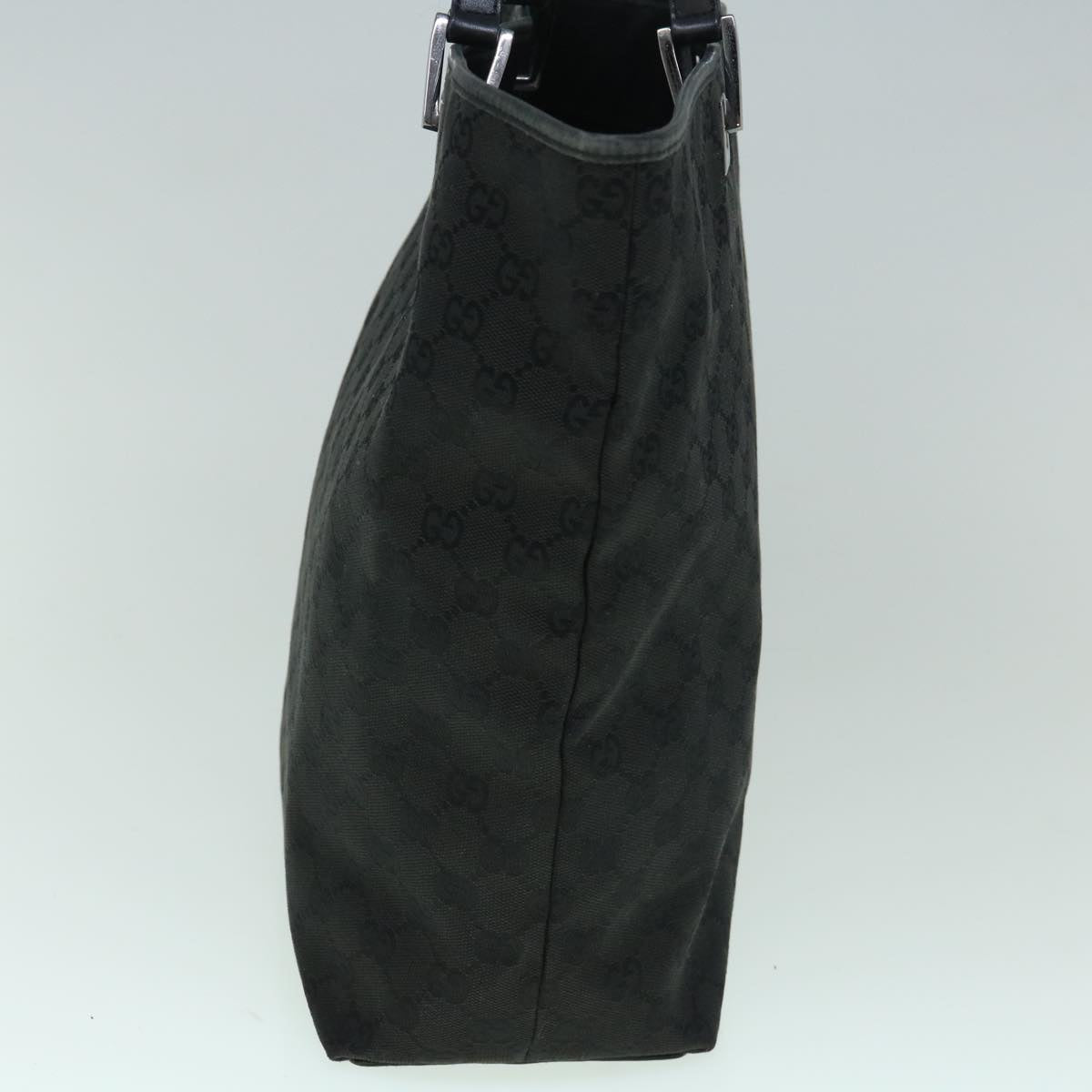 GUCCI GG Canvas Tote Bag Black 31243 uy150