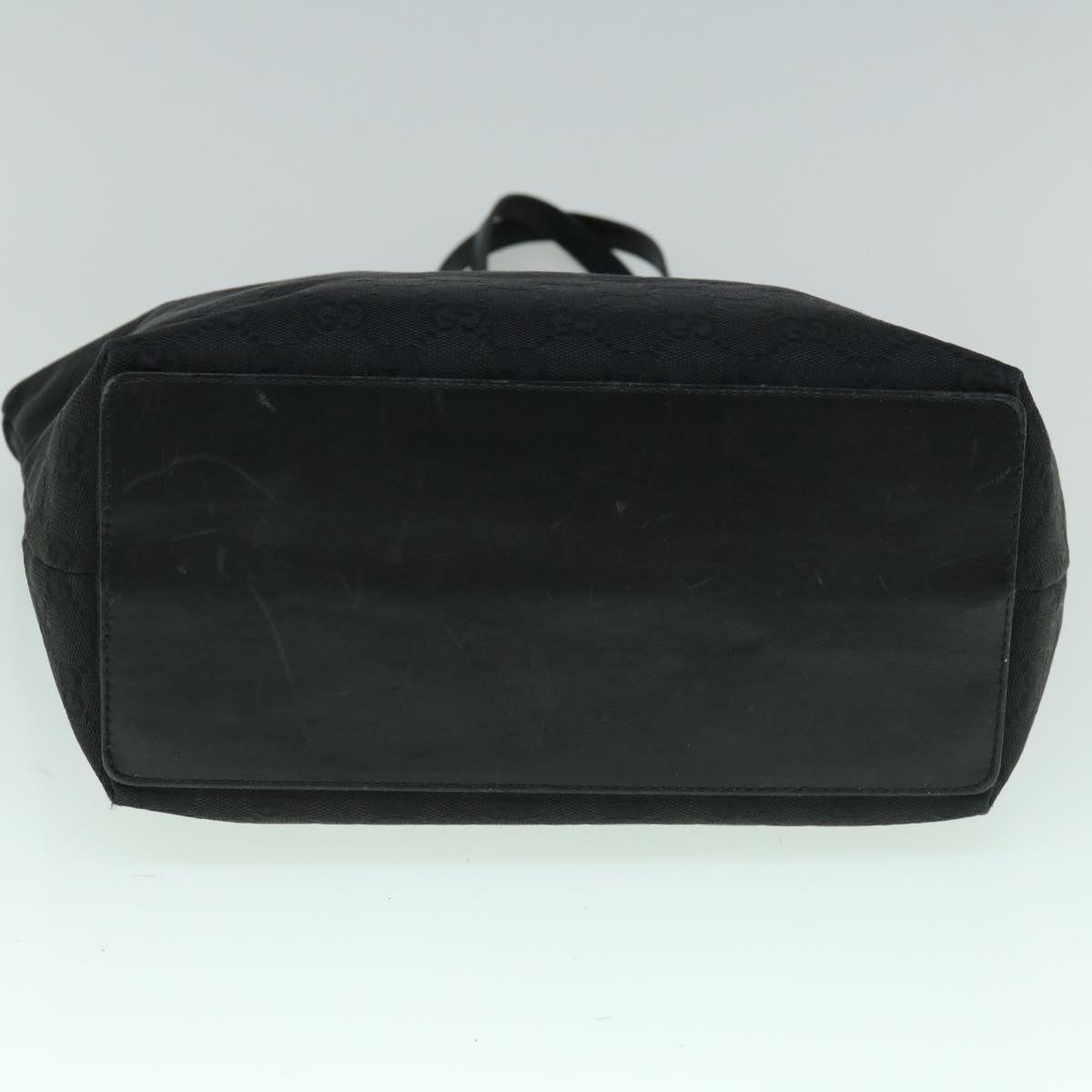 GUCCI GG Canvas Tote Bag Black 31243 uy150