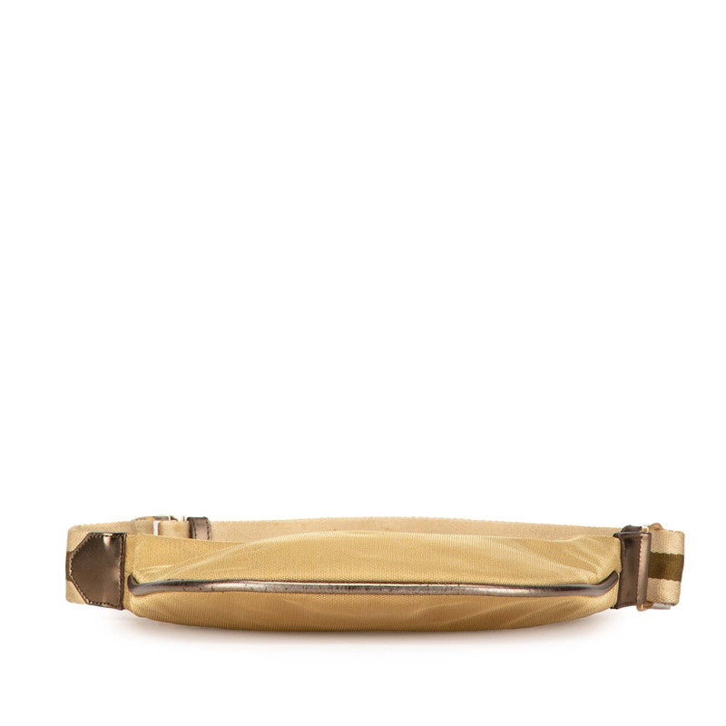 Gucci Canvas Leather Shoulder Bag 0014186