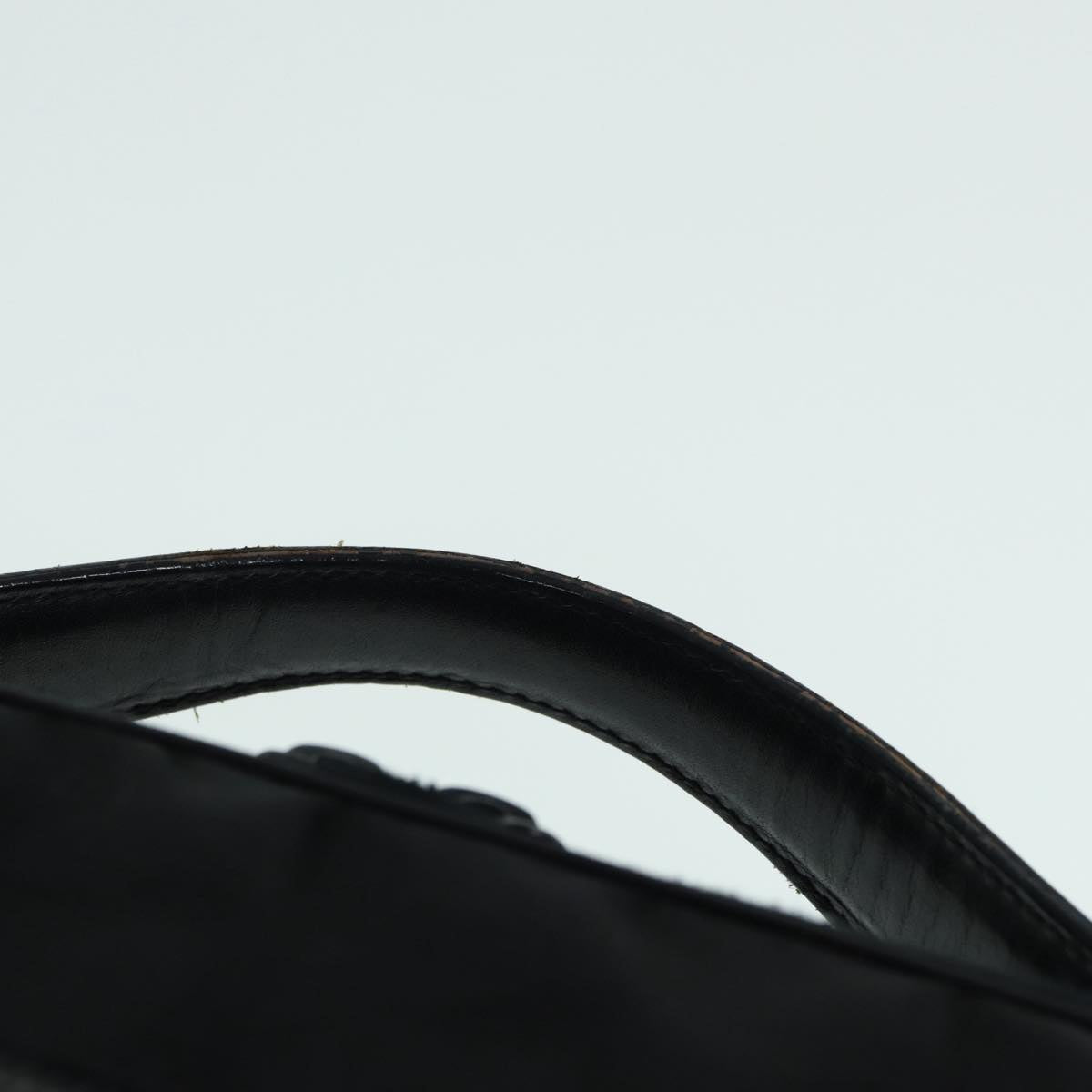 CHANEL New Travel Line Travel Case Nylon Black CC yk14766