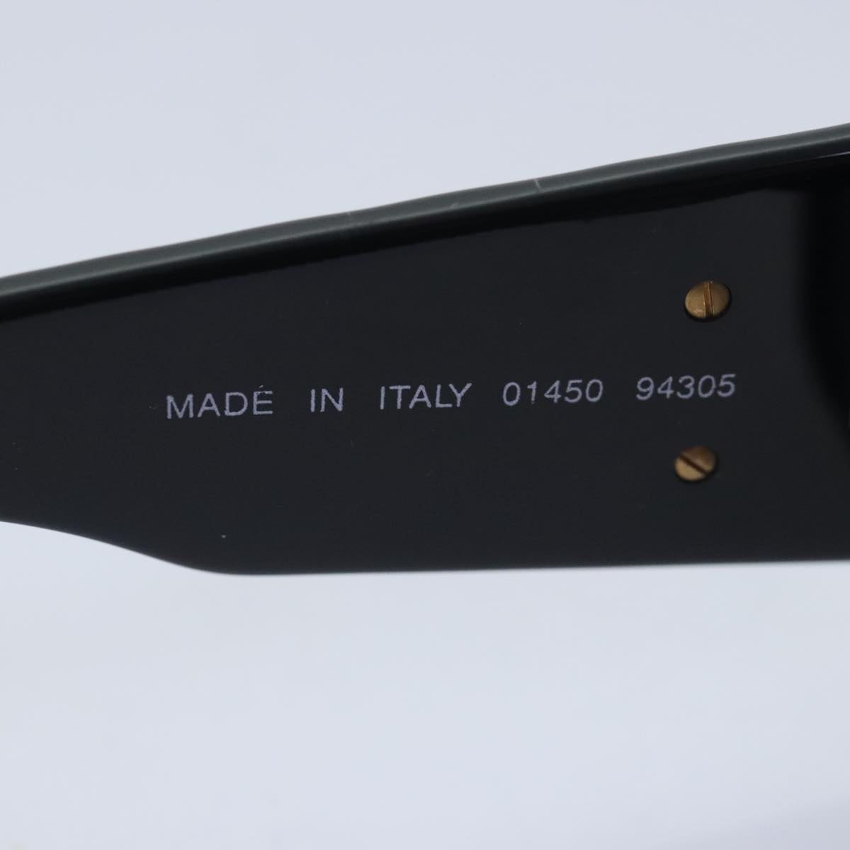 CHANEL COCO Mark Sunglasses plastic Black CC yk15227