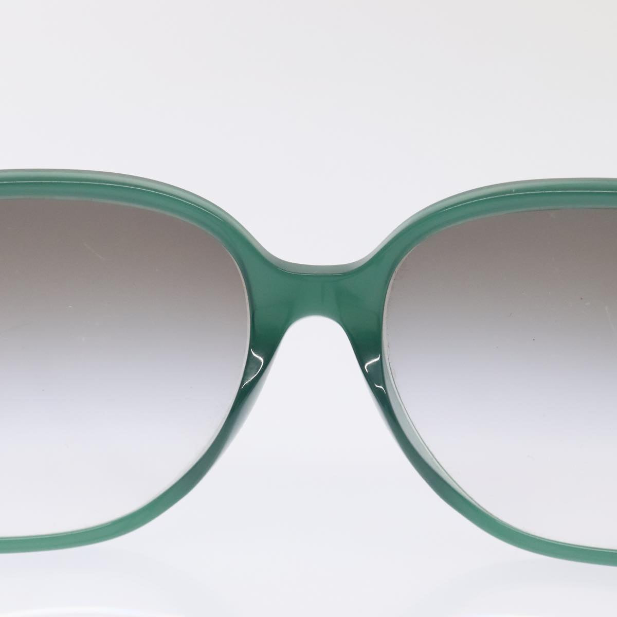 CHANEL Sunglasses plastic Green CC yk15278