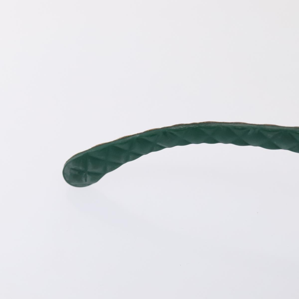 CHANEL Sunglasses plastic Green CC yk15278