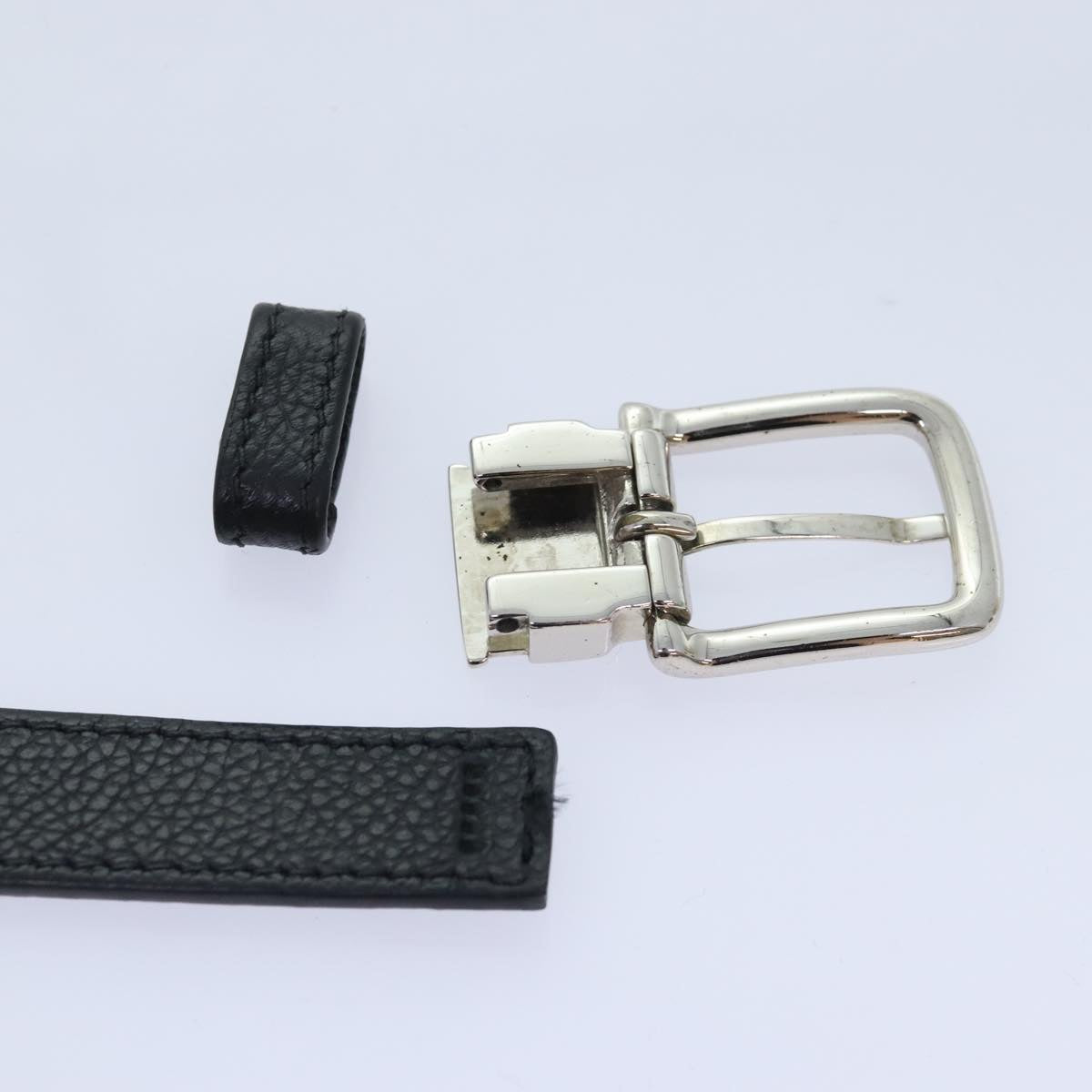 CHANEL Matelasse Waist bag Caviar Skin Black Silver CC yk15369