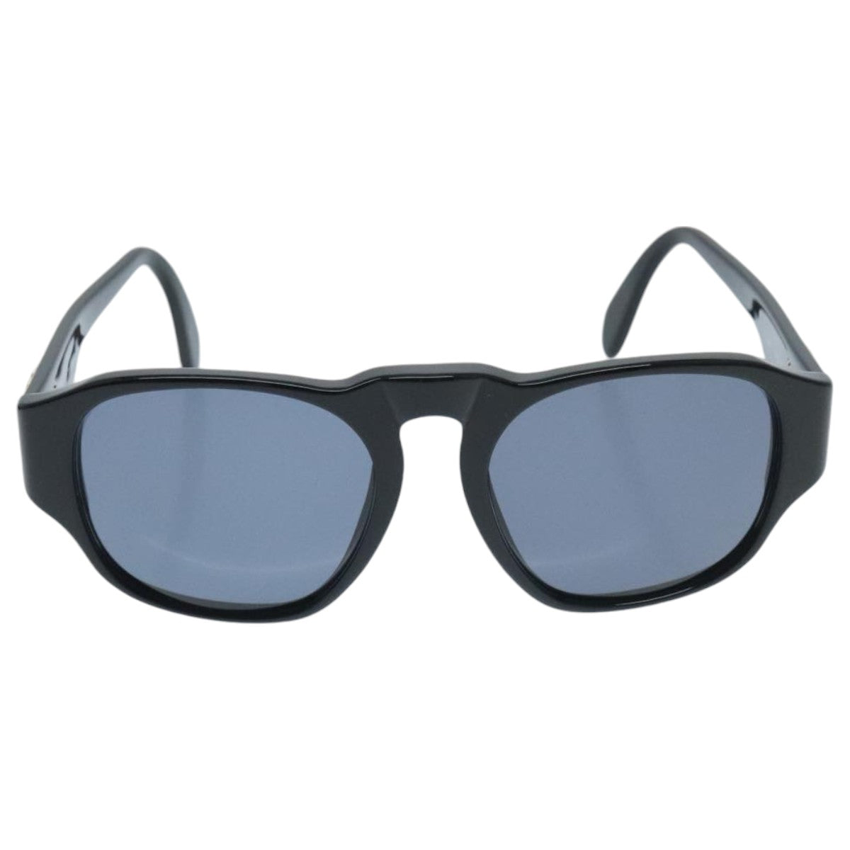 CHANEL Sunglasses plastic Black CC yk15576