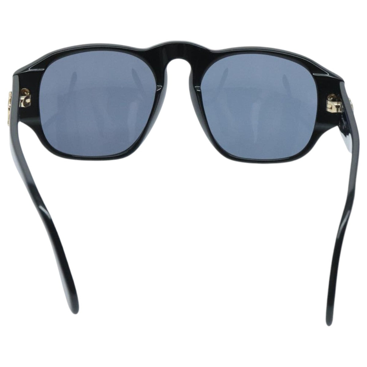 CHANEL Sunglasses plastic Black CC yk15576