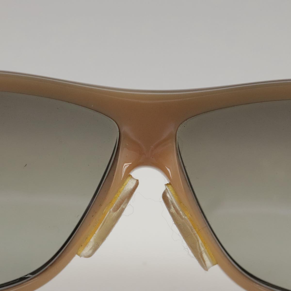 CHANEL Sunglasses plastic Black CC yk15949