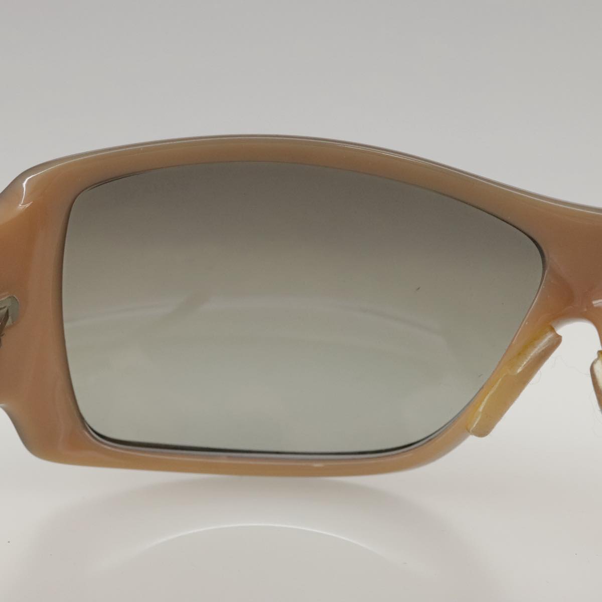 CHANEL Sunglasses plastic Black CC yk15949