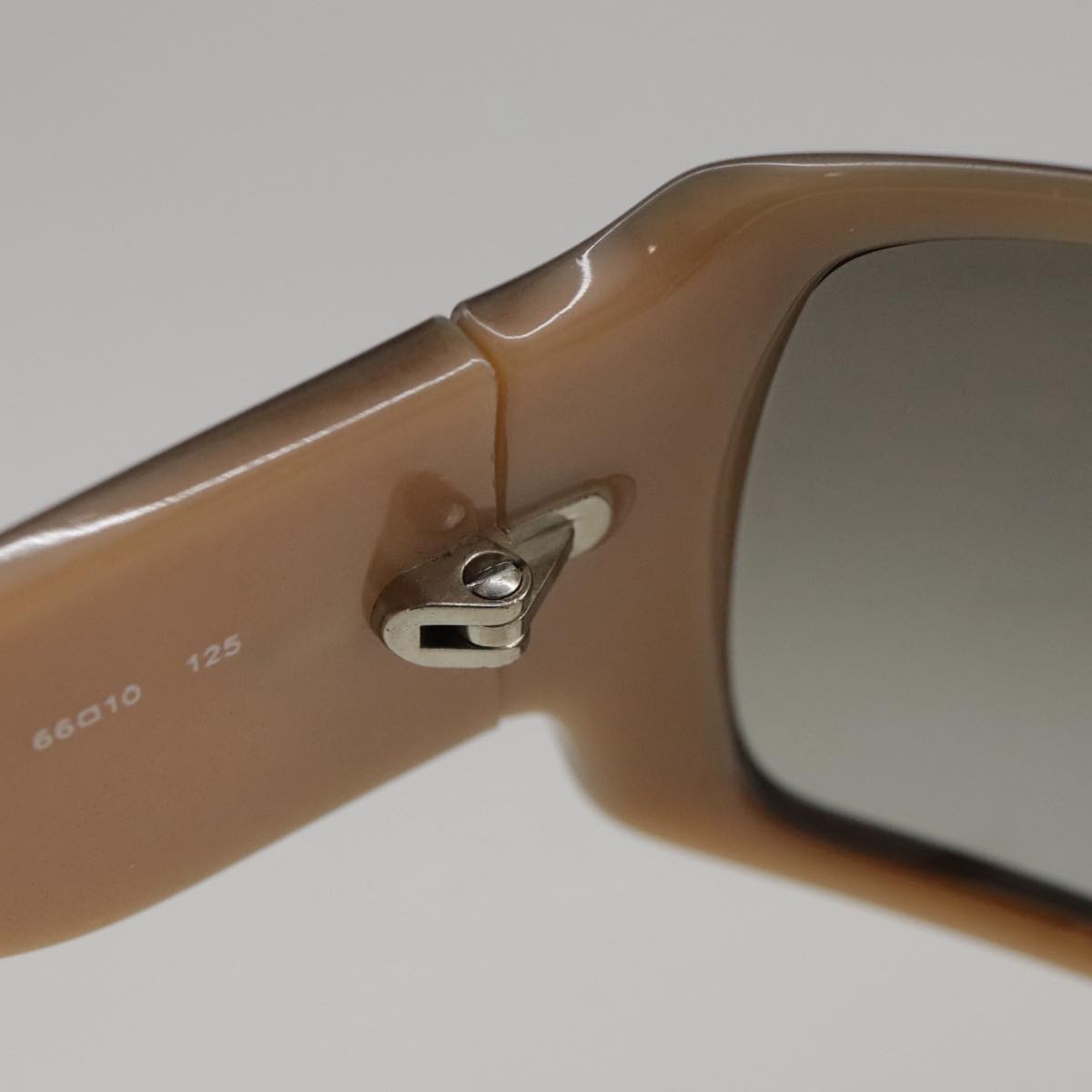 CHANEL Sunglasses plastic Black CC yk15949