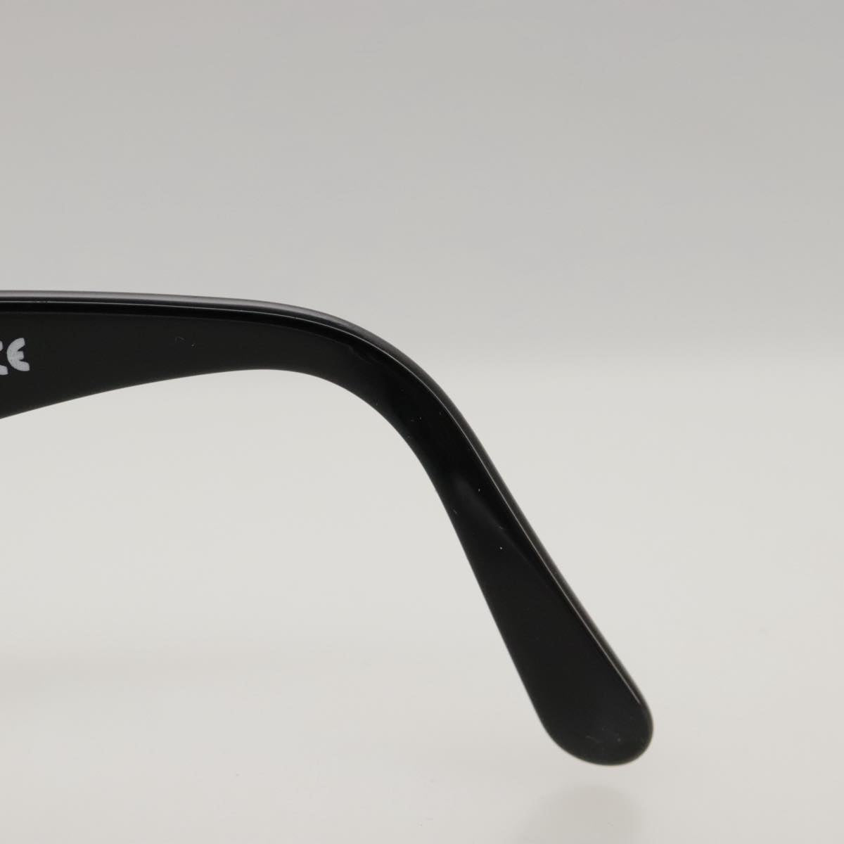 CHANEL Sunglasses plastic Black CC yk15965