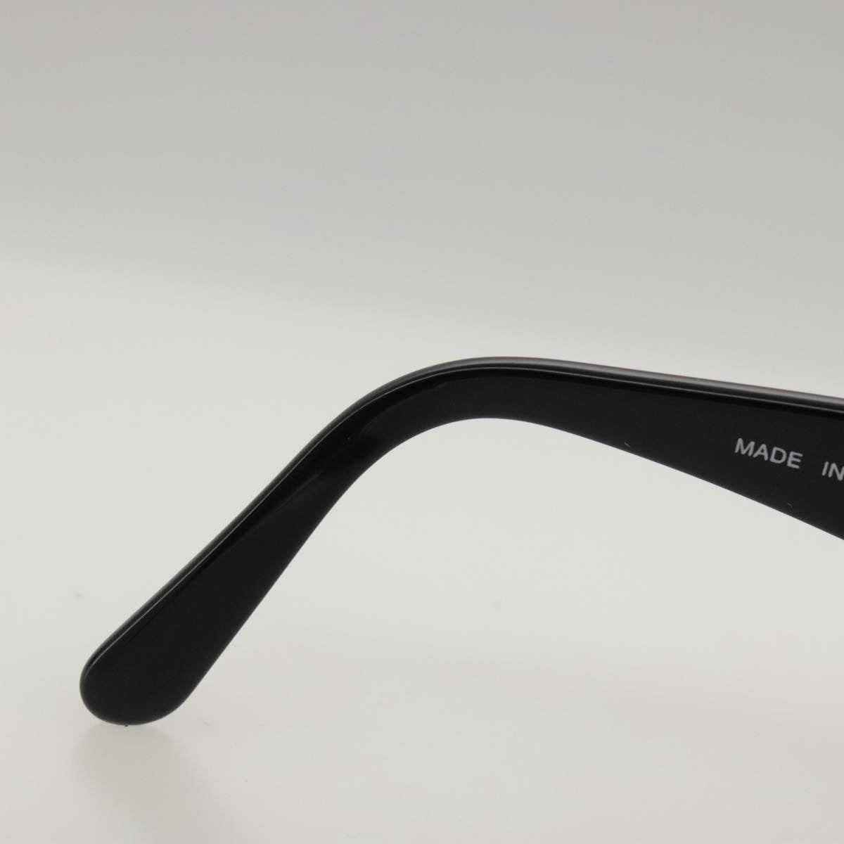 CHANEL Sunglasses plastic Black CC yk15965