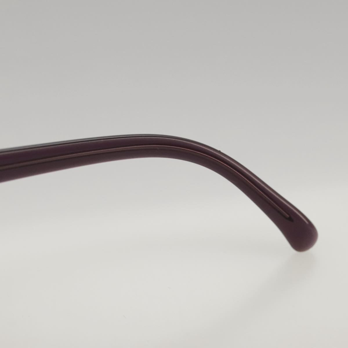 CHANEL Sunglasses plastic Purple CC yk16024